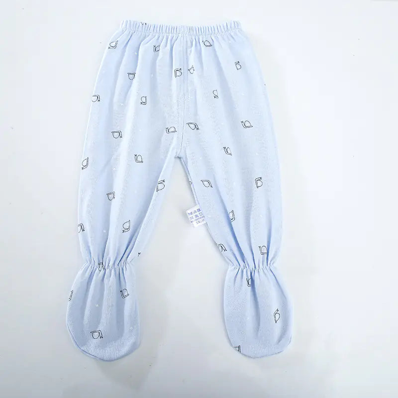 5-Piece Cotton Baby Outfit Set – Newborn Pajamas, Hat & Accessories (Pink)