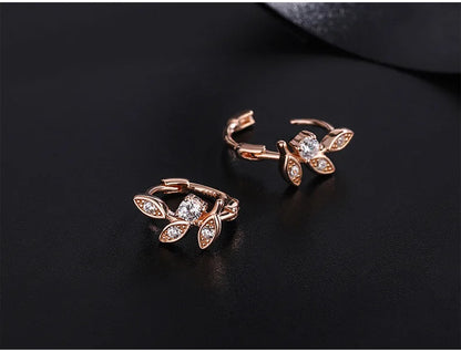 925 Sterling Silver Hot Sale Korean hoop Earrings For Women Simple Temperament Exquisite Hot Semale Sexy Jewelry Gift