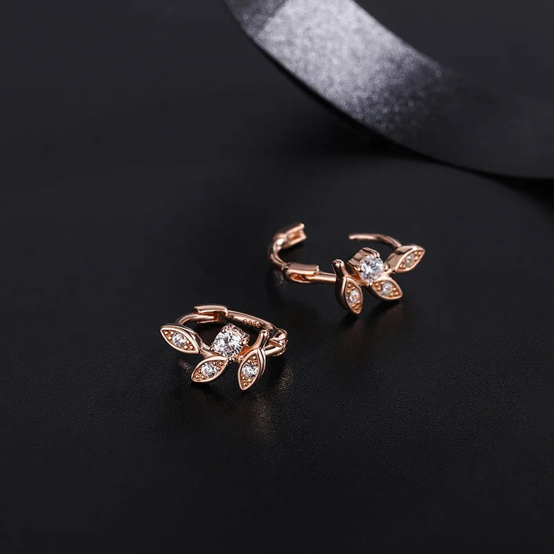 925 Sterling Silver Hot Sale Korean hoop Earrings For Women Simple Temperament Exquisite Hot Semale Sexy Jewelry Gift