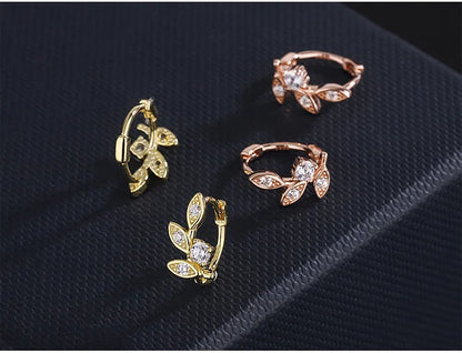 925 Sterling Silver Hot Sale Korean hoop Earrings For Women Simple Temperament Exquisite Hot Semale Sexy Jewelry Gift