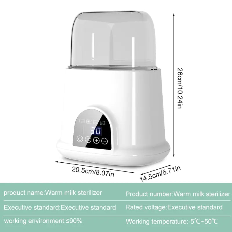 Smart Thermostat Baby Bottle Warmer – Fast & Precise Heating for Perfect Feeding