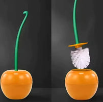 Cherry Elegance Toilet Brush – Stylish & Functional Bathroom Accessory