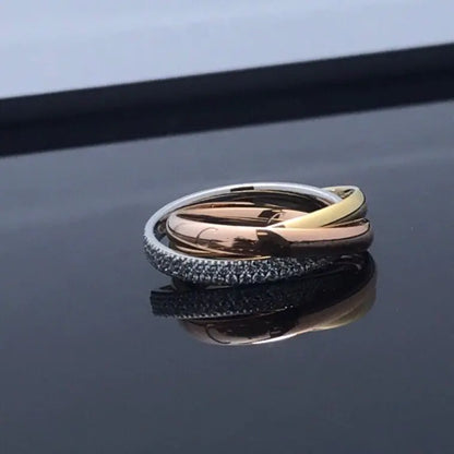 Diamond Couple Ring Set – Elegant Matching Rings for Couples